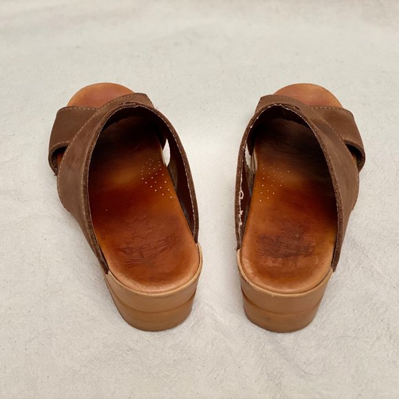 Dansko Sandals Sz 36 Brown Leather - Picture 3 of 8